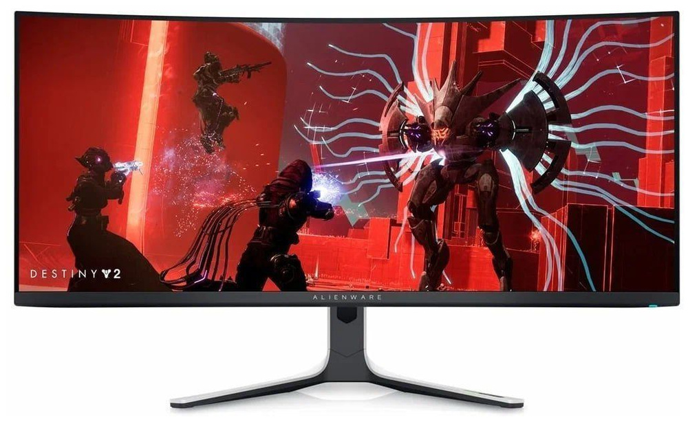 Alienware 34" Монитор AW3423DW, 3440x1440, 175 Гц, OLED, 34", белый #1