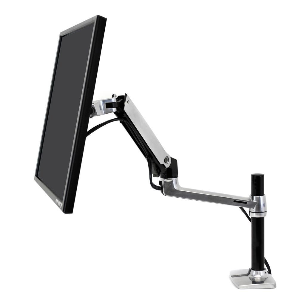 Ergotron LX Desk Mount LCD Arm, Tall Pole 45-295-026(металлик) настольный кронштейн  #1