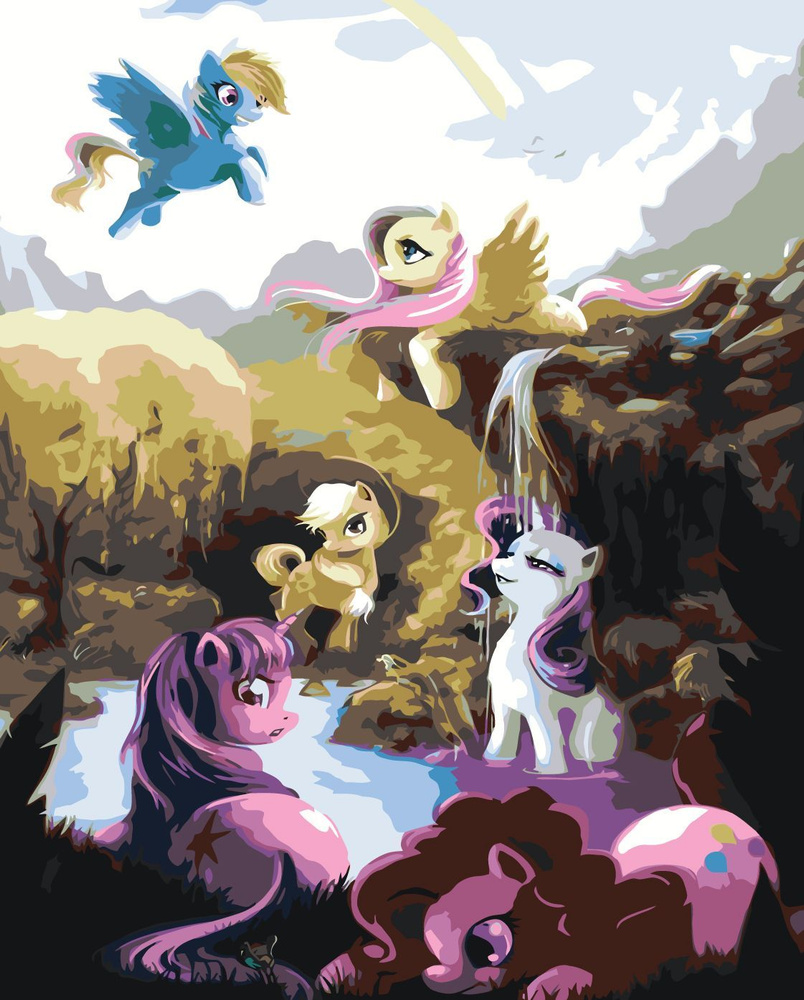 Картина по номерам Пони My Little Pony #1