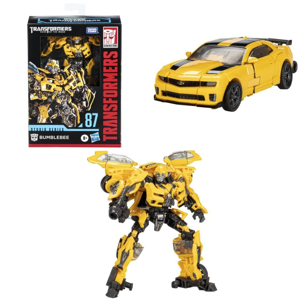 Трансформеры Hasbro Игрушка Studio Series SS87 Deluxe Transformers: Dark of the Moon Bumblebee 4.5inch #1