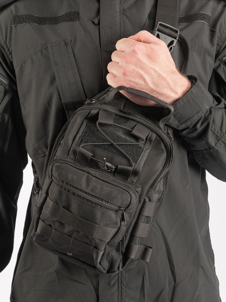 Тактический рюкзак однолямочный Мародерка штурмовой рюкзак Минимап .