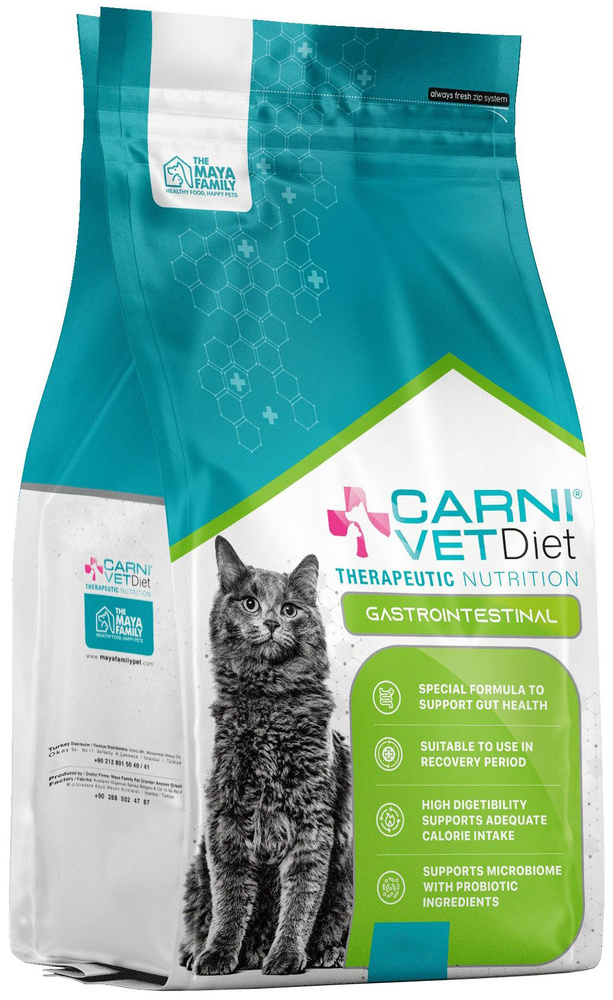 Корм Carni VetDiet Gastrointestinal для кошек, при расстройствах ЖКТ, 1.5 кг  #1