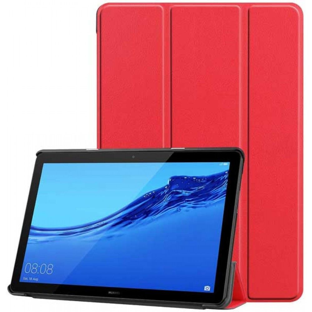 Умный чехол для HUAWEI MediaPad T5 10.0, красный #1