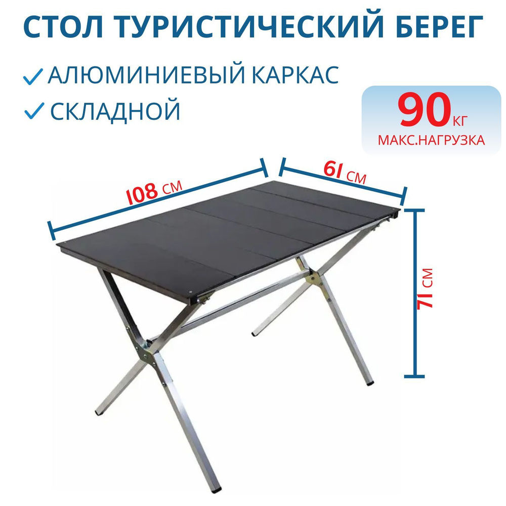 Стол туристический Берег - купить с доставкой по выгодным ценам в ...