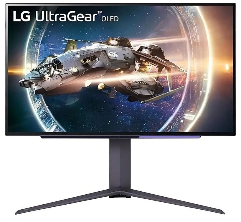 LG 27" Монитор UltraGear 27GR95QE-B 27GR95QE-B.ARUZ, черный #1