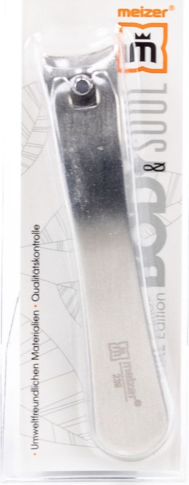 Meizer / Мейзер Клиппер кусачки маникюрные для кутикулы серебристые лезвие 16мм / уход за ногтями  #1