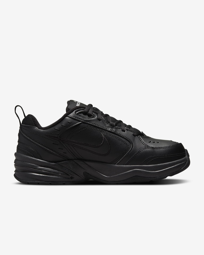 Nike air monarch hotsell iv black and white