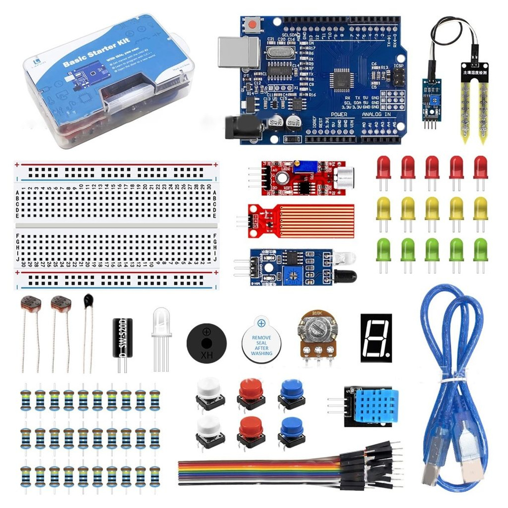 Набор ардуино. Ардуино уно набор для начинающих. Arduino uno питание. Набор ардуино название деталей. LAFVIN супер стартовый набор для Arduino для uno r3 с CD учебник.