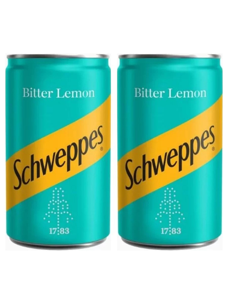 Газированный напиток Schweppes Bitter Lemon Лимон 150мл х 2шт #1