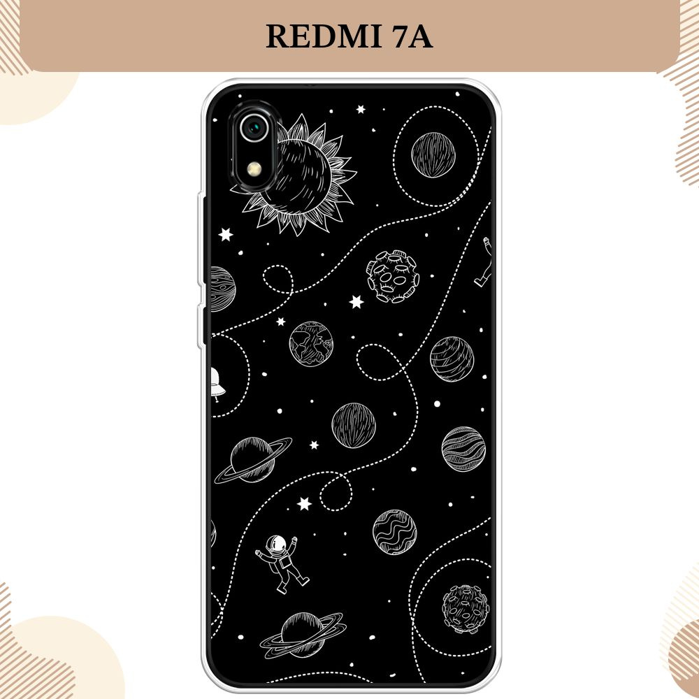 Силиконовый чехол на Xiaomi Redmi 7A / Сяоми Редми 7A В невесомости  #1