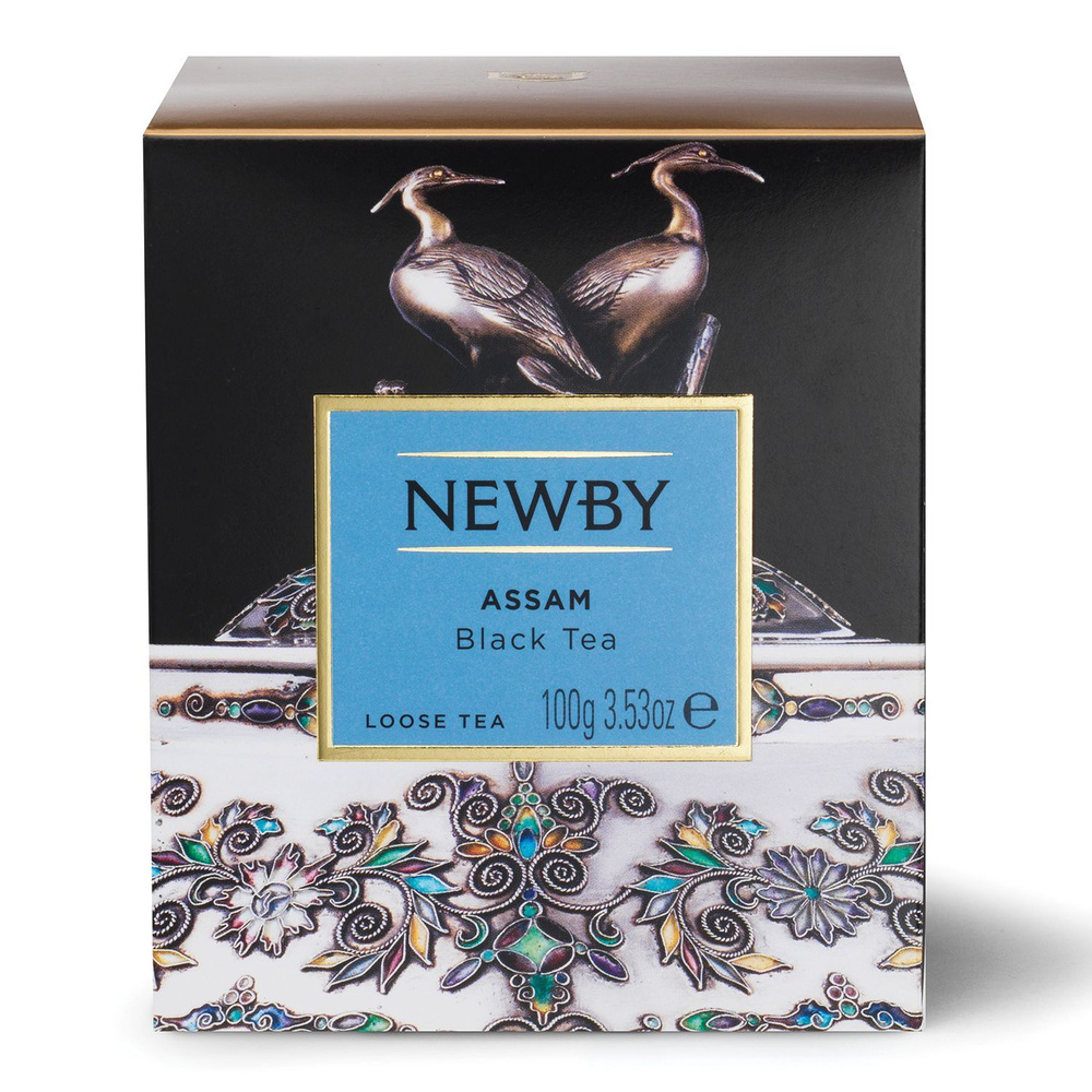 Newby Ассам черный листовой чай, 100 г #1
