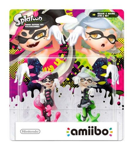 amiibo. Набор из 2-х фигурок: Кэлли + Мари / Callie + Marie (Splatoon Collection)  #1