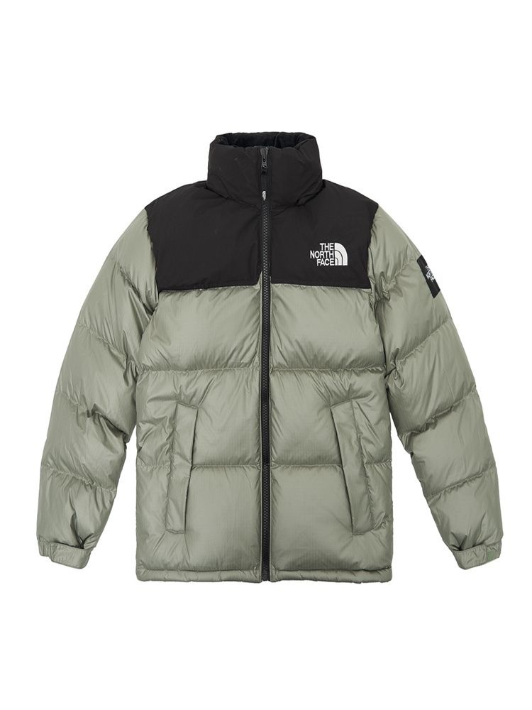 The north face nuptse hot sale grey