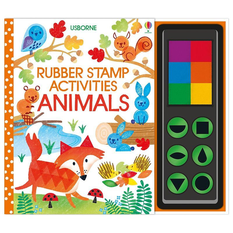 Usborne Fingerprint Activities DIY Board book Colouring English