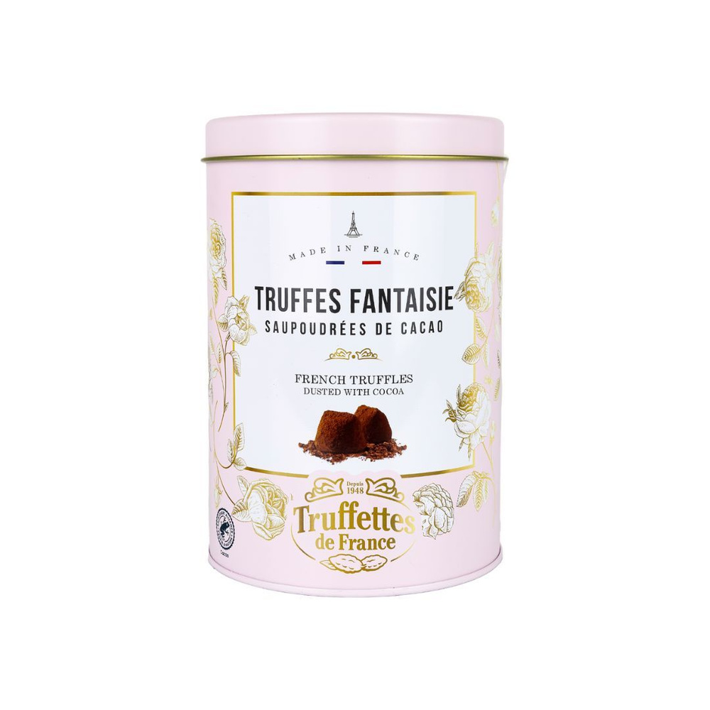 Подарочный набор Chocmod Truffes Fantaisie Nature Original metal box шоколадные конфеты трюфели классические, #1