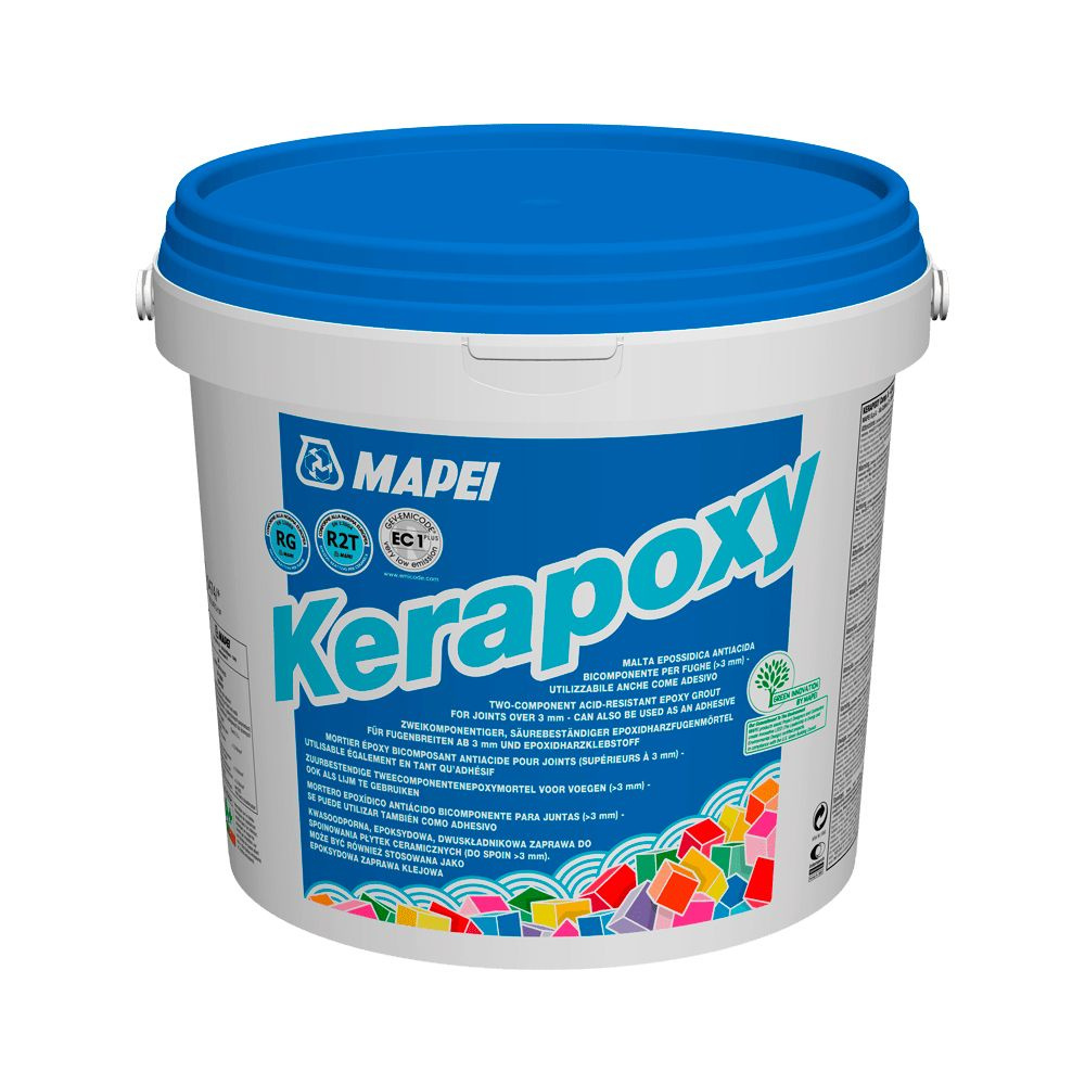 Эпоксидная затирка Mapei Kerapoxy 120 чёрный 2 кг 4512002 #1