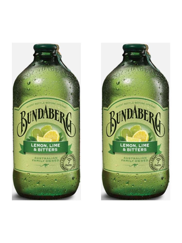 Газированный напиток Bundaberg Lemon, Lime & Bitters Лимон, Лайм и Пряности 375мл х 2 шт  #1