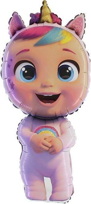 Шар (40''/102 см) Фигура, Кукла Cry Babies, 1 шт. #1
