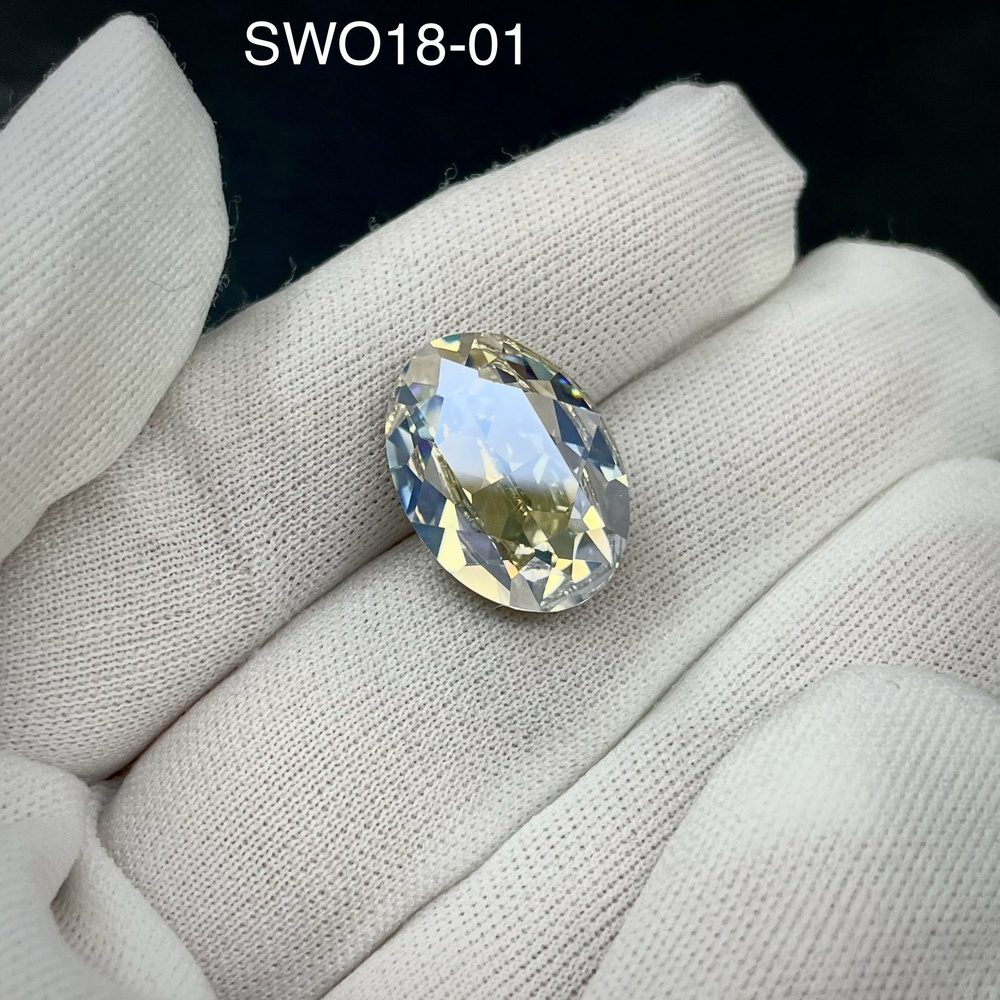 4120 Oval Fancy Stone Swarovski 18х13мм - 1шт/уп. Стразы-овальные пришивные, производство Австрия, в #1