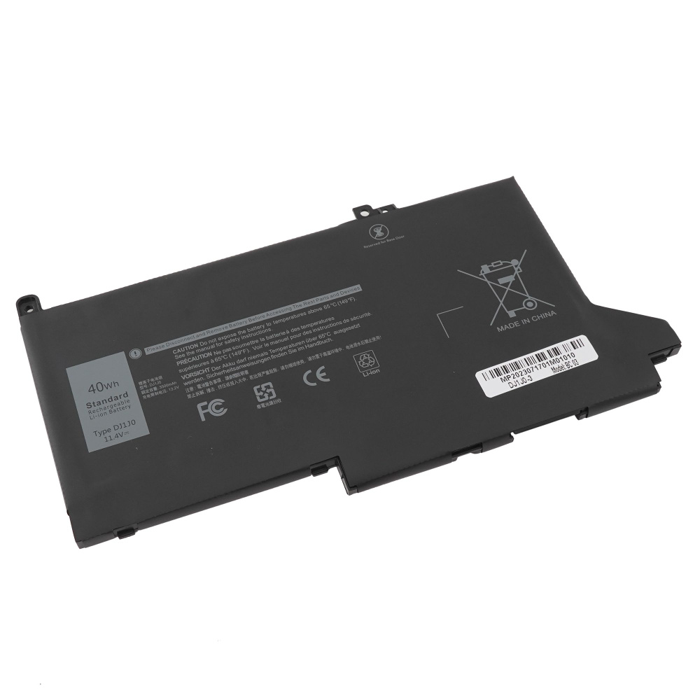 Аккумулятор DJ1J0 для Dell Latitude 7280 / 7290 / 7380 / 7390 / 7480 / E7380 3500mAh #1