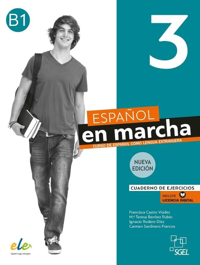 Espanol en Marcha 3 Ed 2021 Cuaderno + licencia, рабочая тетрадь по испанскому языку для студентов и #1