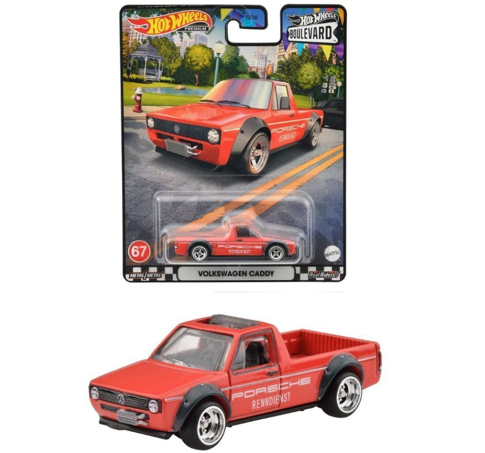 Коллекционная Premium машинка Hot Wheels Volkswagen Caddy (коллекция 2023 Boulevard, #67)  #1