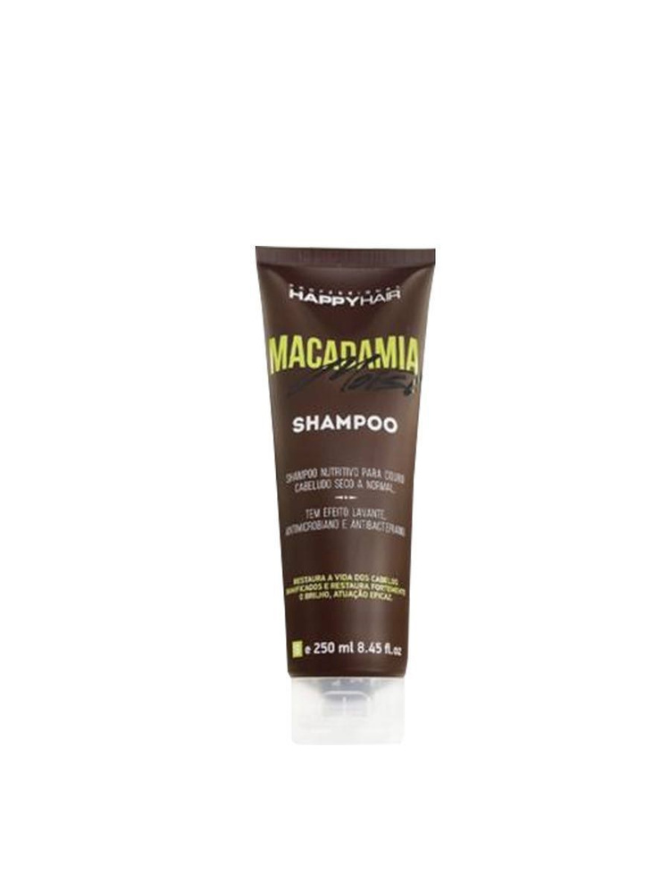 Шампунь для волос бессульфатный Happy Hair Macadamia Moist 250ml #1