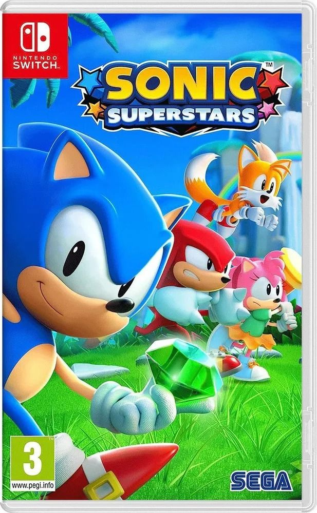 Игра Sonic Superstars (Nintendo Switch, Русские субтитры) #1