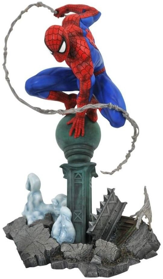 Фигурка Marvel Comics: Spider-Man (Lamppost) Gallery Diorama Statue (25 см) #1