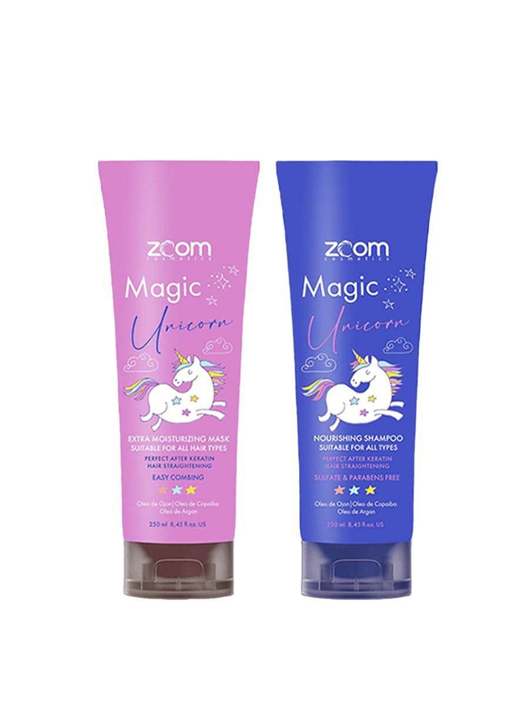Zoom Unicorn Шампунь + Маска для волос 250/250ml #1