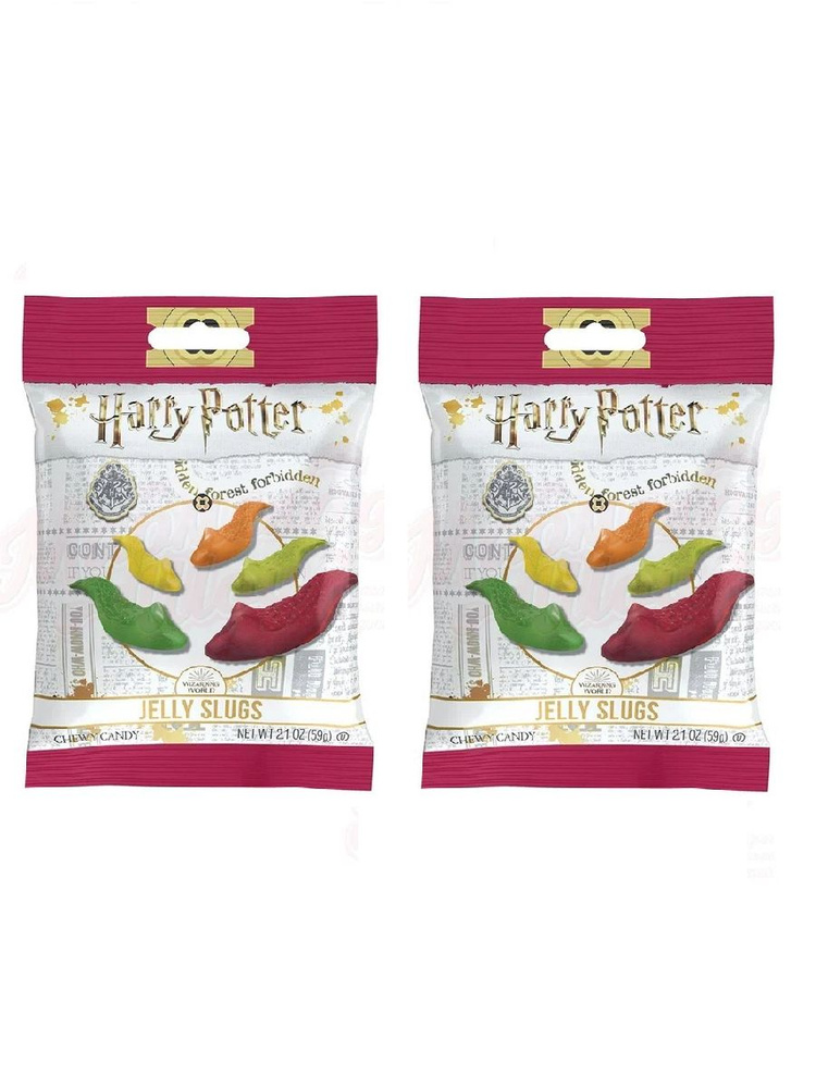 Жевательный мармелад Jelly Belly Harry Potter Jelly Slugs Слизняки, 2 шт х 56 гр  #1