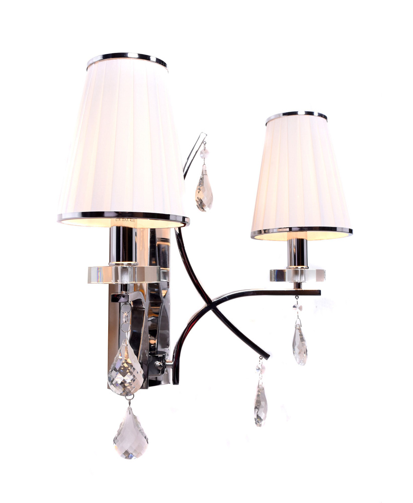 Бра Lumina Deco Glamour LDW 66247-2 WT+CHR #1