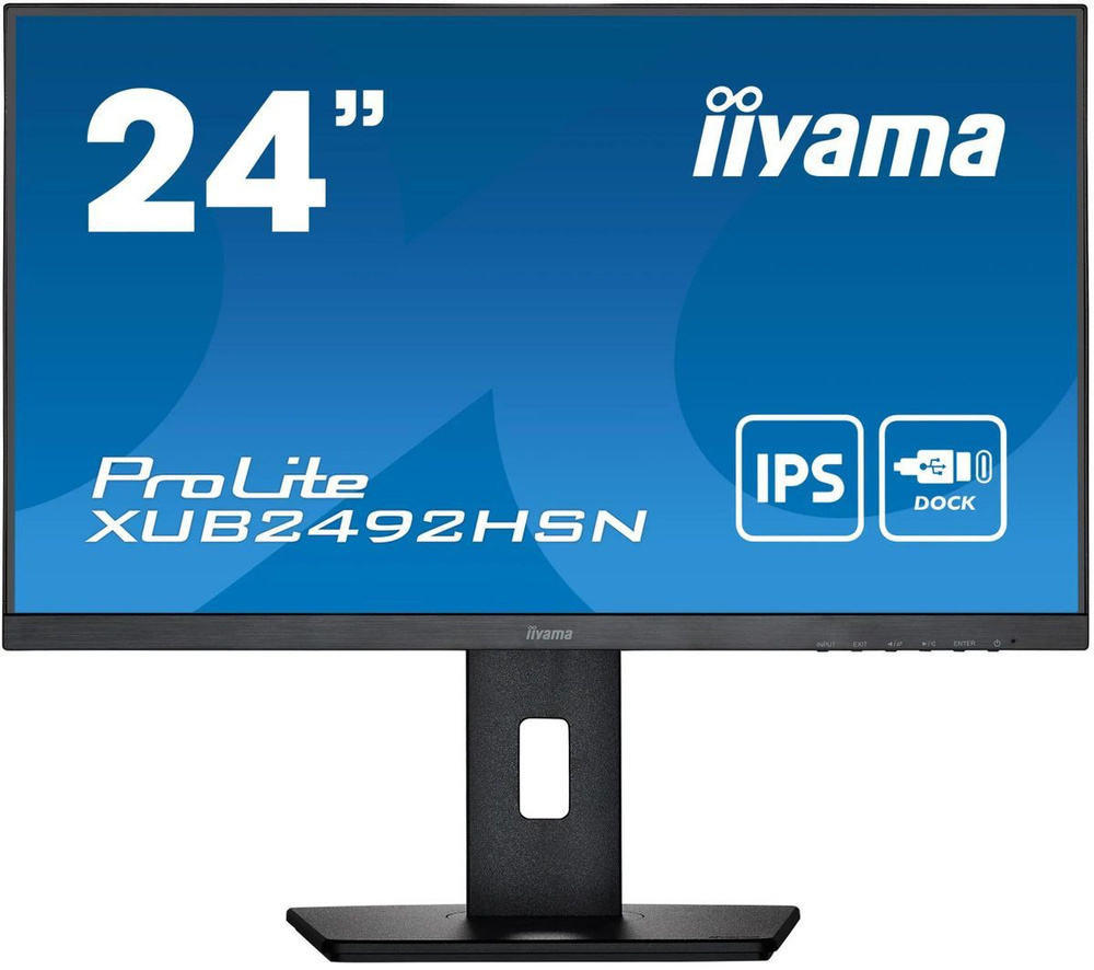 iiyama 23.8" Монитор XUB2492HSN-B5, черный #1