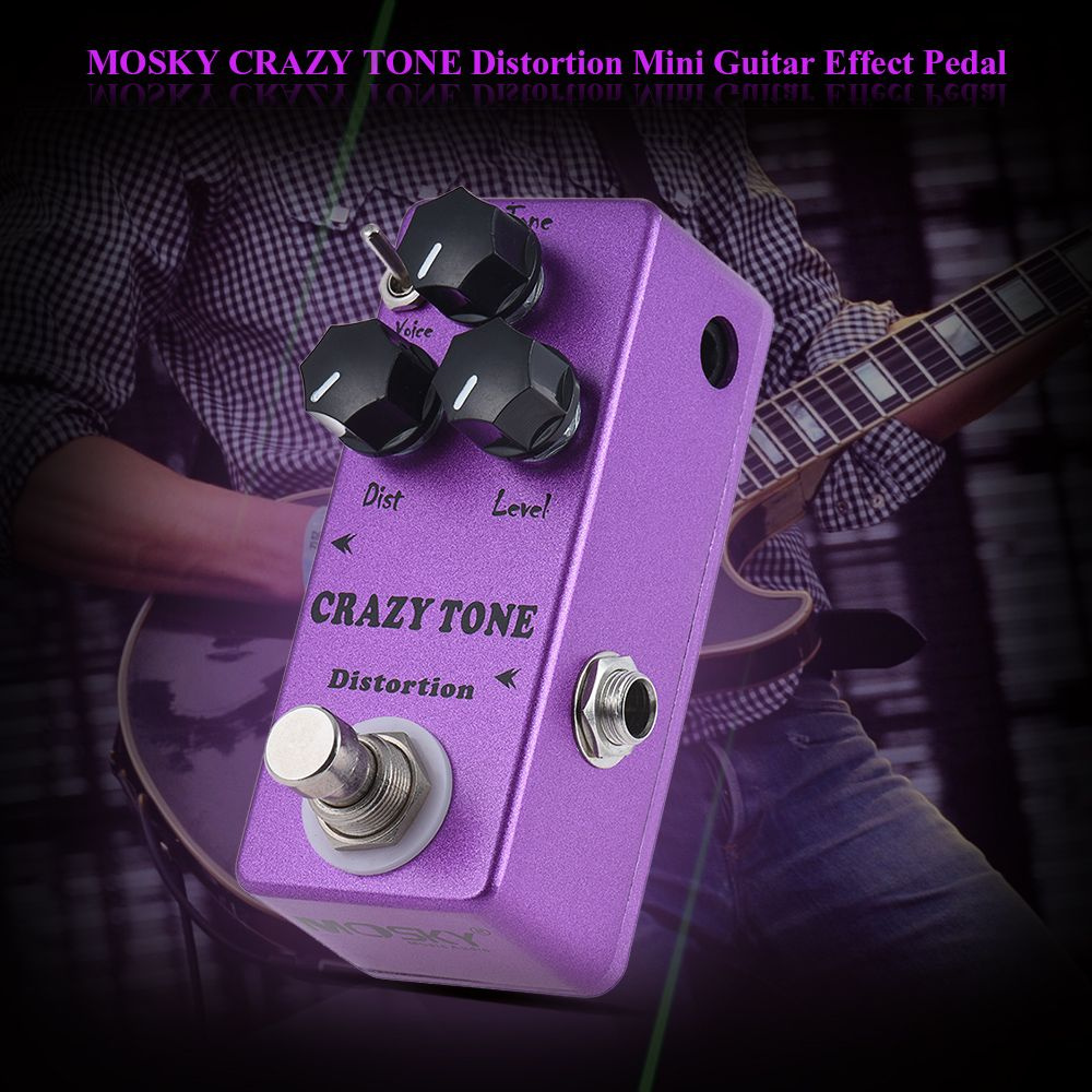 MOSKY MP-50 CRAZY TONE RIOT Distortion Мини-одинарная гитарная педаль эффектов  #1