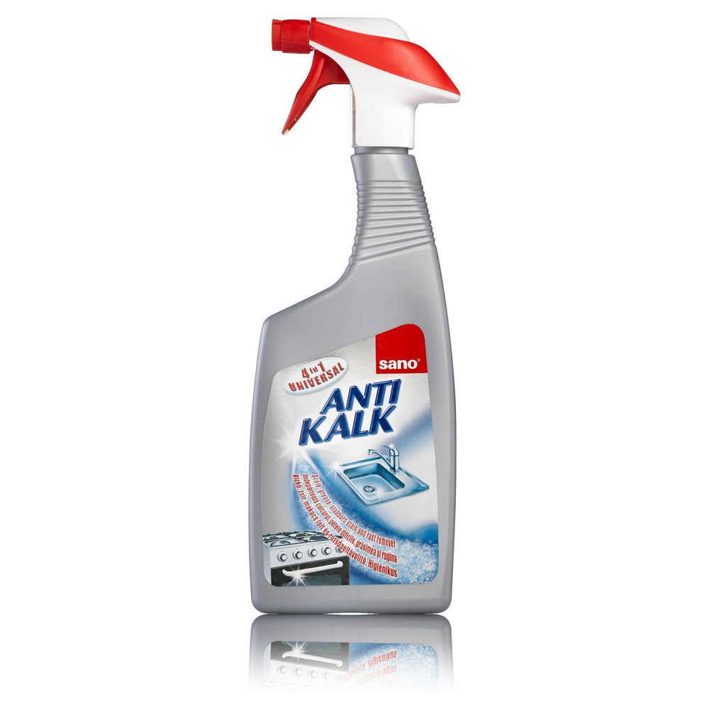 Чистящее средство Sano "Anti Kalk", Универсальное, 4 в 1, от накипи, жира, грязи и ржавчины, 700 мл  #1