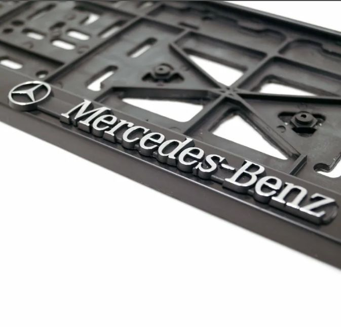 Рамки для номера MERSEDES BENZ К-Т 2 шт. #1