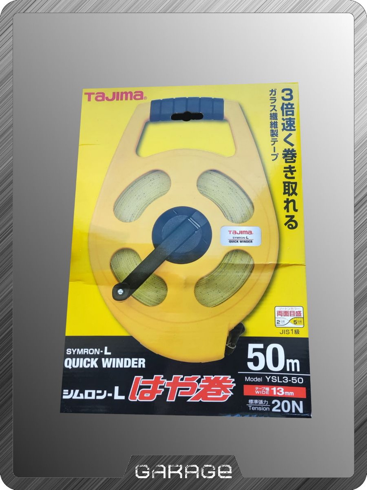 Tajima Измерительная рулетка Геодезическая 50м x 13мм #1