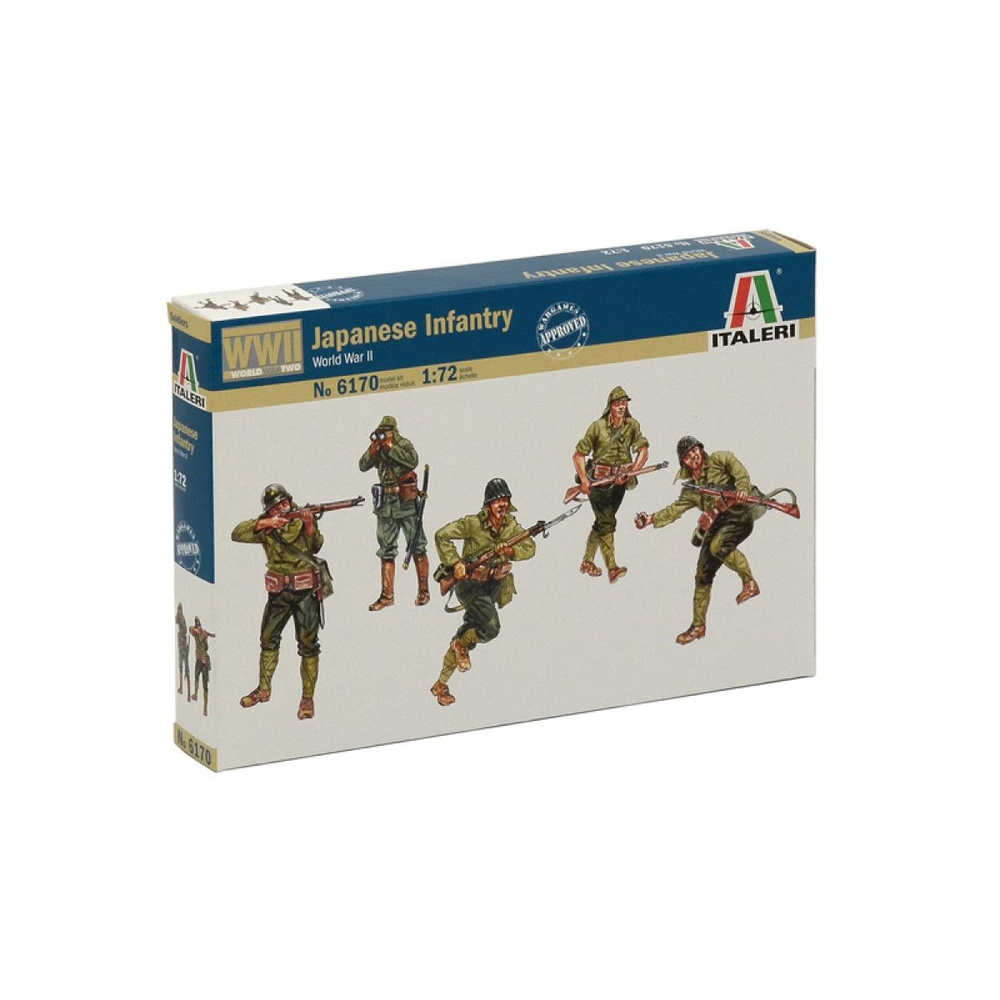 Italeri Сборная модель 6170 WWII- JAPANASE INFANTRY 1:72 #1