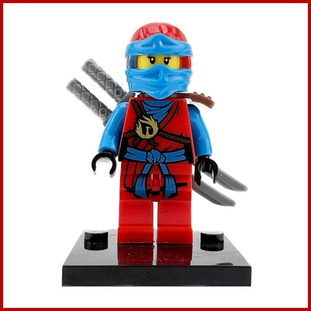 Минифигурка "Ния" Ninjago / Ниндзяго, 5 см в высоту, 10+ деталей подарок для мальчика, для девочки, лего #1