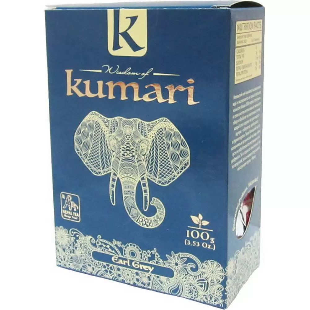 Чай "Kumari" черный с ароматом "Бергамота" 200 грамм #1