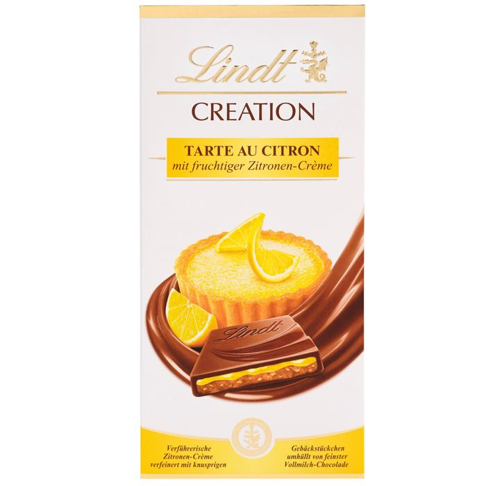 СКИДКА! СРОК ИЮЛЬ 2024! Шоколад Lindt Creation Цитрусовый торт 150 гр (Финляндия)  #1