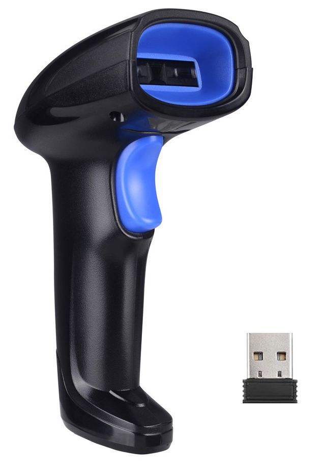 Беспроводной сканер штрих-кодов CARCAM 2D Wireless Barcode Scanner 1100DW Blue  #1