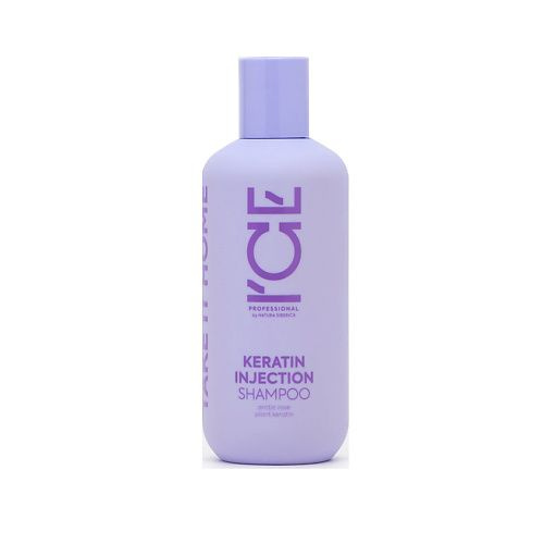 ICE BY NATURA SIBERICA Кератиновый шампунь для повреждённых волос Keratin Injection Shampoo HOME, 250 #1