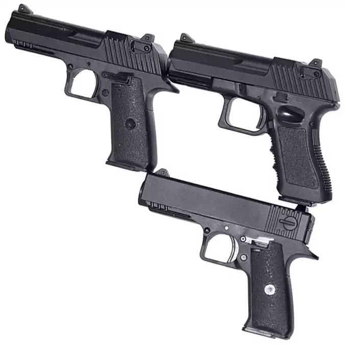 Пистолет механический с резиновыми пулями BB 6мм SY023A в чемодане ...