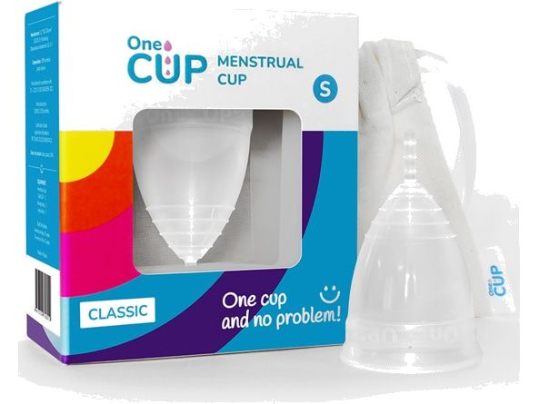 Менструальная чаша прозрачная OneCUP Classic #1