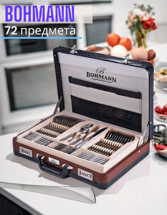 Bohmann Набор столовых приборов, 72 предм. #1