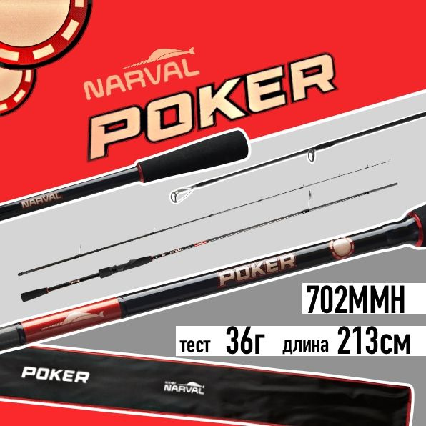 Спиннинг Narval Fishing Poker 702MMH max 36g Ex-Fast #1
