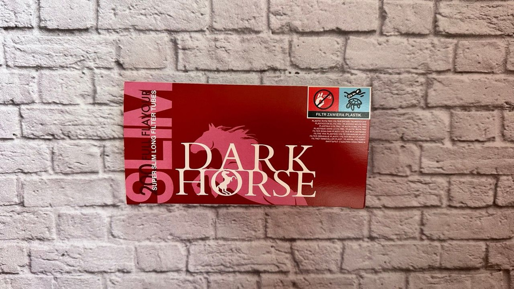 Сигаретные гильзы Dark Horse Super Slim Long (200 шт.) - купить с ...