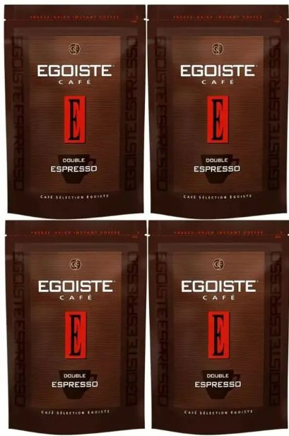 Эгоист кофе растворимый сублимированный, Egoiste Double Espresso, 4х70г  #1