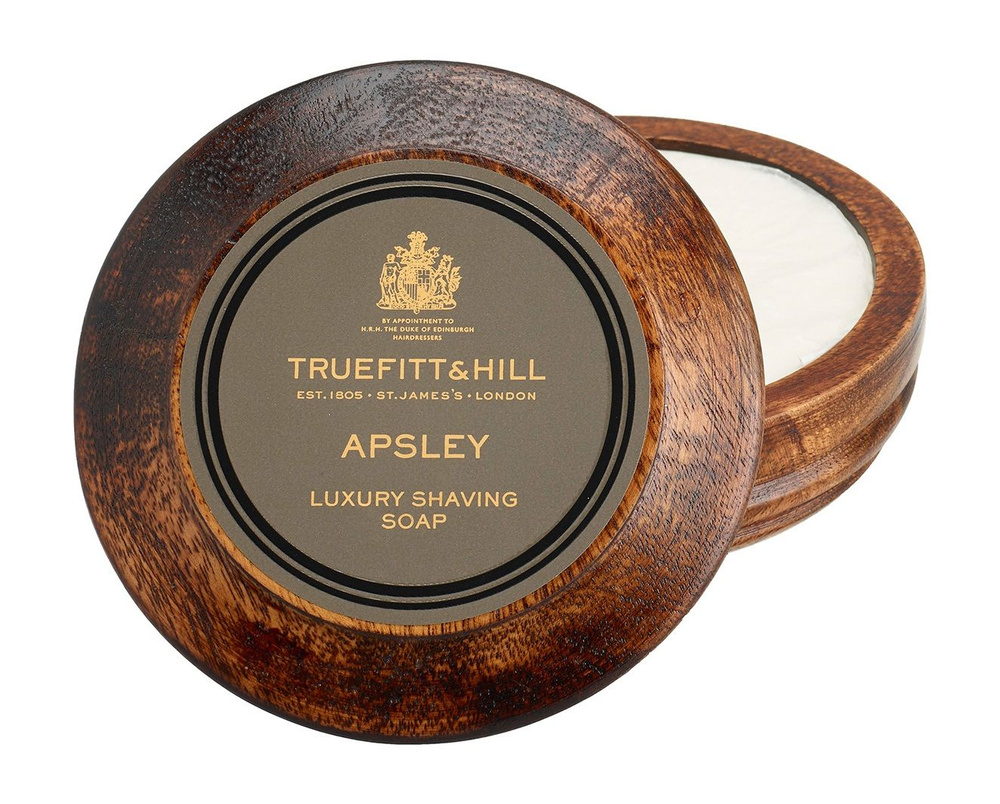 Мыло для бритья в деревянной чаше / Truefitt&Hill Apsley Luxury Shaving Soap In Wooden Bowl  #1